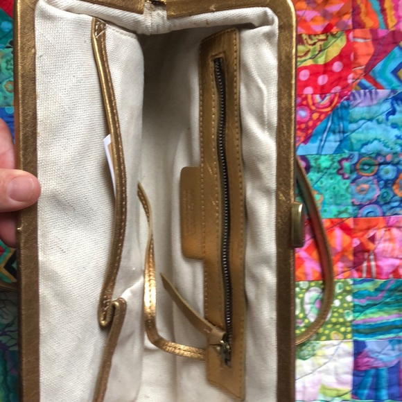 Brand new leather Michael Kors bronze bag - Picture 3 of 3